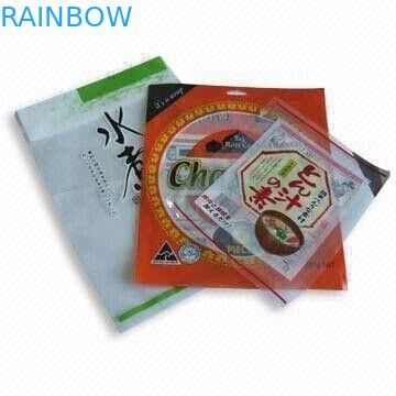 Vacuum Food Pouch / Plastic PE Food Bag High Temperature Steaming Food Retort Pouch