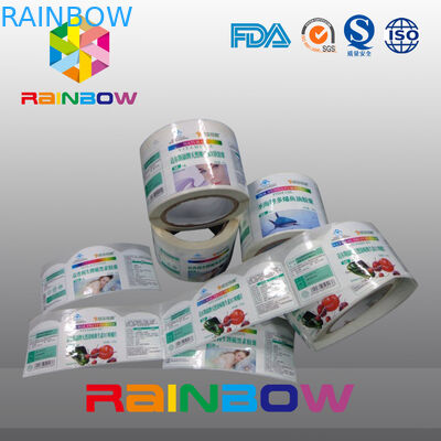 Heat Seal Printed Shrink Sleeve Labels /  PVC Shrink Plastic Lable Blowing For Bottle