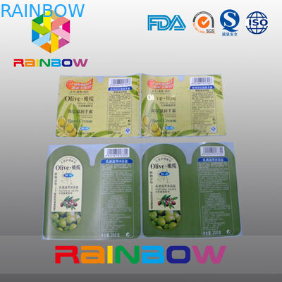 Customized Labels Self Adhesive Paper Shrink Sleeve Labels / Stickers For Bottle / Bag