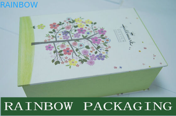 Luxury Accessories Packaging and Printing Box , Book Shape Gray Board Paper Box