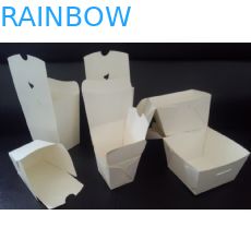 One Time Use Paper Box For Noodle Packaging ,  Paper Box For Chinese Food