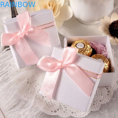 Heart shaped Decorative Luxury Recycled Gift Paper Box , Cream Paper Box For Chocolate