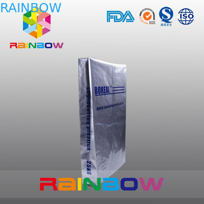 25kgs Bottom Gusset Aluminum Foil Pouch For Protein Powder Packaging