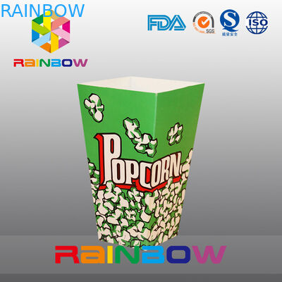 Unique Design Customized Paper Bags , America Popcorn Paper Bags