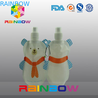 140ml 200ml Re-Sequeezed Baby Food Spout Pouch with double zipper