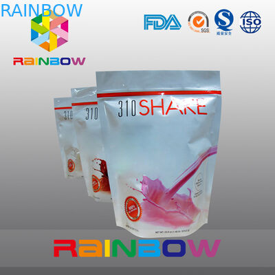 Black Foil Stand Up Tea Bags Packaging With k For Matte Coffee / Food Packing