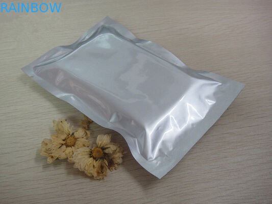 Airtight Stand Up Foil Pouch Packaging Vertical Silver Aluminum Foil Bag With k And Spout