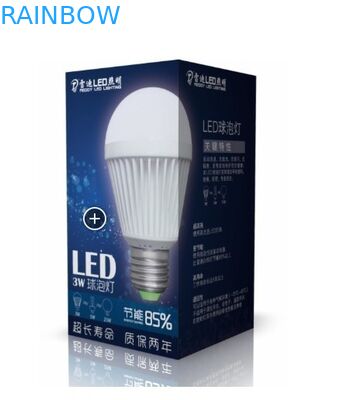 Corrugated Paper Box Packaging For Led Light  Bulb With Custom Printing
