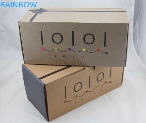 Collapsible Paper Box For Shoes Packaging With Custom Printed Logo