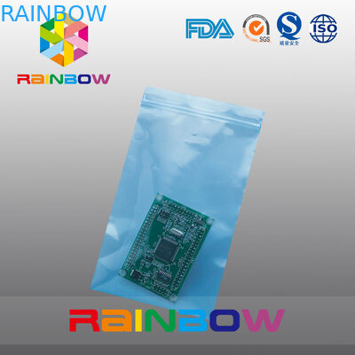 Plain Poly Anti Static Bag For Electronic Components / Earphones Packaging