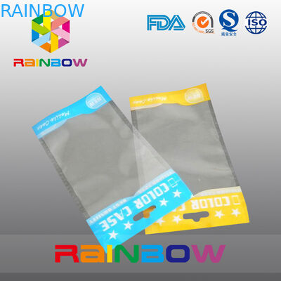 Self adhesive seal opp head bags , clear plastic stationery packaging bags