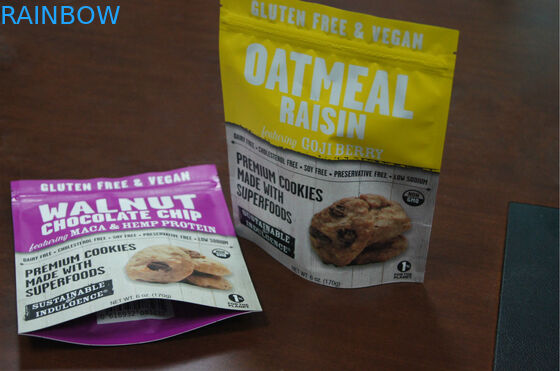 Food Grade Plastic Snack Packaging Doypack With k In Custom Design