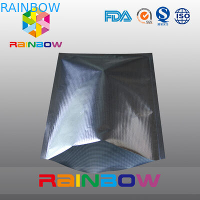 Embossed texture aluminum foil vacuum seal bags for food packaging