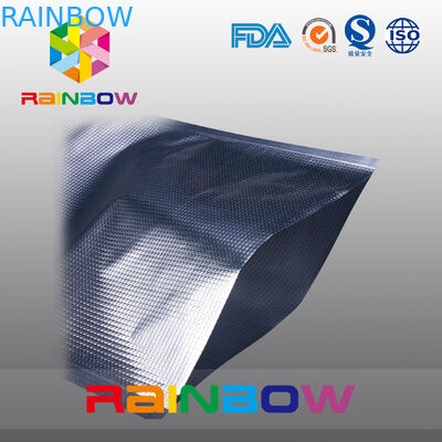 Embossed texture aluminum foil vacuum seal bags for food packaging