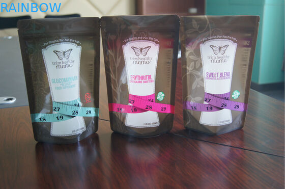 Custom Designed Plastic Pet Food Doypack For Food Packaging With k