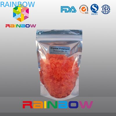 Doypack aluminum foil pouch packaging with zipper snack / sugar  bags