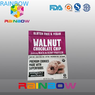 Matte Soft Surface Plastic Pouch Packaging Cookies Doypack k Bags