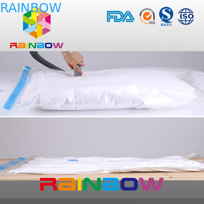 Nylon PE laminated plastic vacuum storage bag for clothes packaging