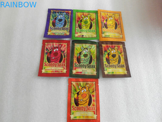 10g Scooby Snax Herbal Incense Packaging Bags / Mini k Potpourri Pouch
