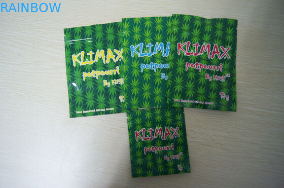 Klimax 10g Strawberry & Blueberry Potpourri Herbal Incense Bags k Packaging