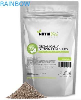 Stand Up Plastic Pouches Packaging For Aluminum Chia Seeds Packaging Bags