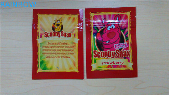 4g Scooby Snax Herbal Incense Packaging Bags Scooby Snax Green Apple / Hypnotic Bags