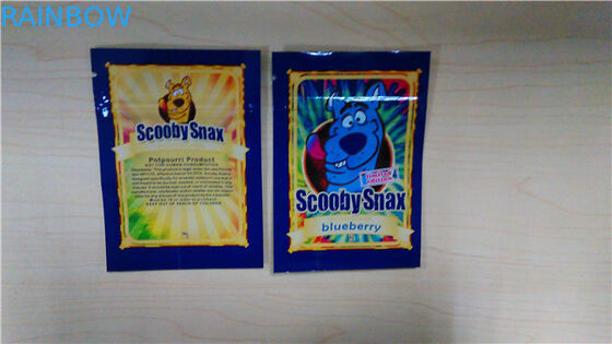 4g 6g 10g Scooby Snax Spice Small Zipper Spice Herbal Incense Bag OEM ODM
