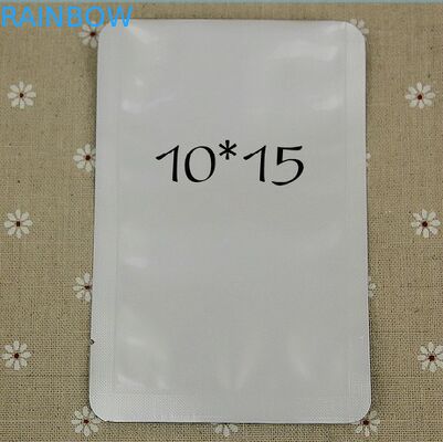 Three Side White Foil Pouch Packaging Pouch For House Cleaning Tabet Packaging Pouch