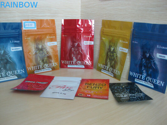 Aluminum Foil k Herbal Incense Packaging / Smokeless Tobacco / Chewing Tobacco Bags