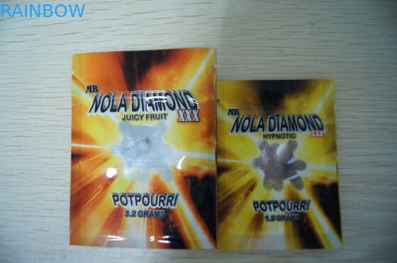 Germany Herbal Incense Packaging k Bags / New Zealand Potpourri Bag With Top Filling