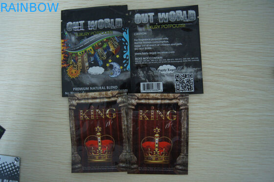 Research Pill Sachet / Research Powder Bag / Herbal Incense Pouch With Zipper