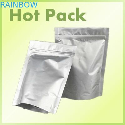 Resealable Mylar Plastic Pouches Packaging Metalized Mylar Bag With Zipper