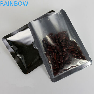 Resealable Mylar Plastic Pouches Packaging Metalized Mylar Bag With Zipper