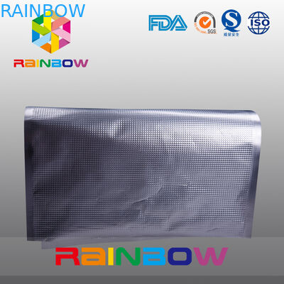 Textured Channal Food Vacuum Seal Bags Sous Vide / Food Saver Foil Embossed Bag