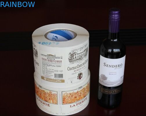 Customized Design Waterproof Red Wine Shrink Sleeve Labels Self Adhesive Bottle Label