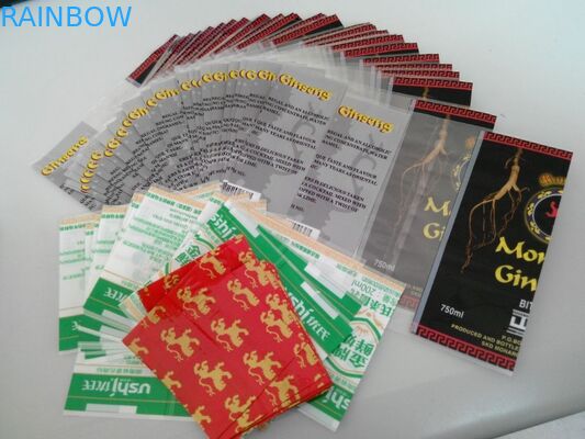 Hand Application Shrink Sleeve Labels For Coconut Water Bottle Packaging