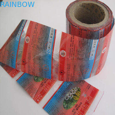 PVC / PET Shrink Sleeve Labels In Rolls For Energy Drink Bottles With OEM Printed Logo