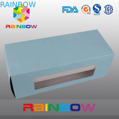 Cardboard Paper Box Packaging With Clear PVC Window For Toys / Gifts