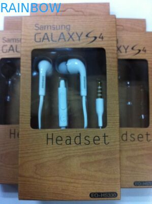 Brown Printed Paper Box Packaging For Earphone / Headset Packaging Box With Display Window