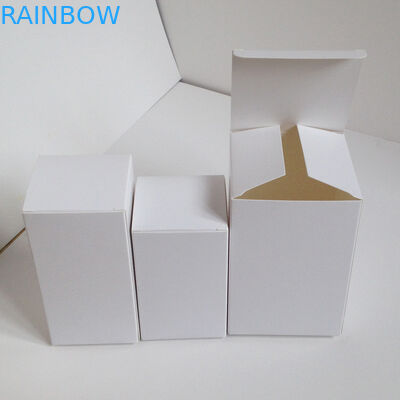 White Cardboard Jewelry Perfume Candy Paper Box Packaging Non Printed
