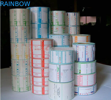 Digital Sequential Promotion Labels / Customized Printed Paper Sticker In Roll