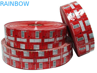 Heat Sealable Plastic Pvc / Pet Shrink Sleeve Labels Film For Bottles