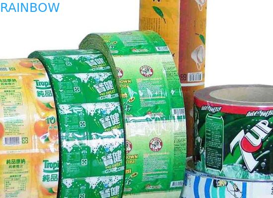 Heat Sealable Plastic Pvc / Pet Shrink Sleeve Labels Film For Bottles