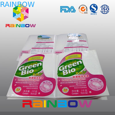 Waterproof Plastic Bottle Sticker Self Adhesive Shrink Sleeve Labels For Liquid Detergent Bottles