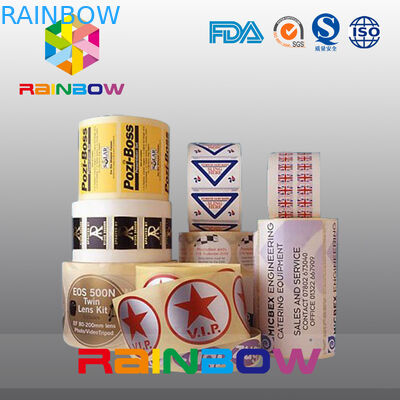 Wine Glass Self Adhesive Shrink Sleeve Labels Printed Stickers & Wine Bottle Lables