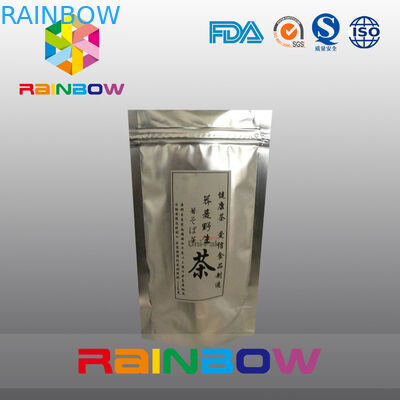 Lightproof Stand Up k Aluminum Foil Bag For Tea / Coffee Beans / Dry Food