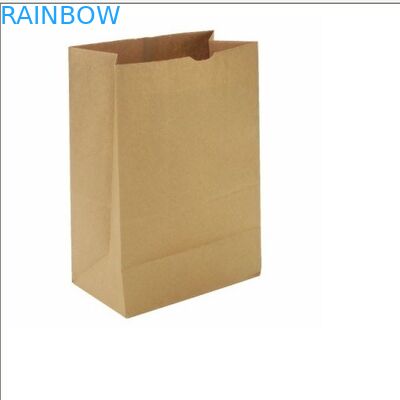 Brown Kraft Paper Bags Recyclable Gift Food Bread Candy Packaging Bags For Boutique