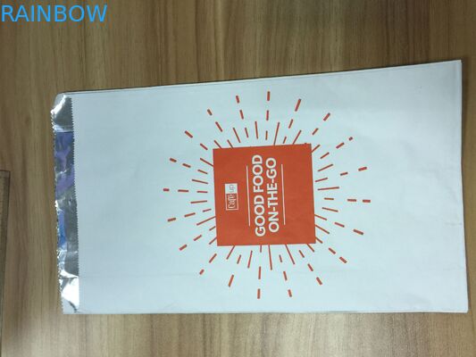 Kraft Paper Lined Foil Inside Roast Chicken Packaging Bags Customized Design