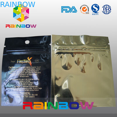 Gold Anti Static Bag / Esd Shielding Electronic Products Zipper Bag Custom