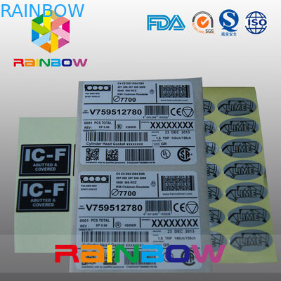 Customized Express Labels / Sticker Shrink Sleeve Labels For Bag , Box , Card